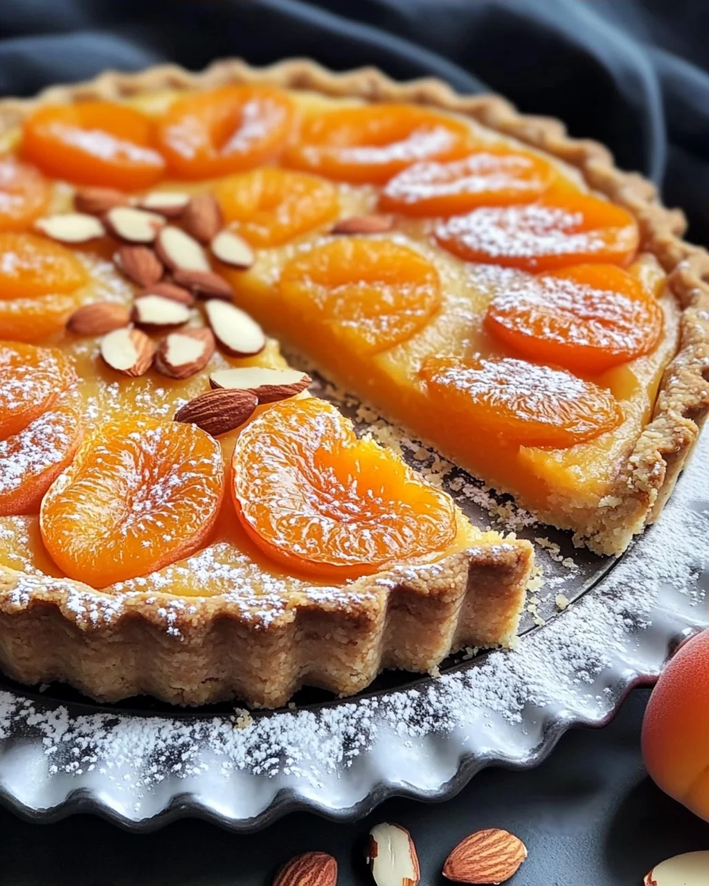 Aprikosen-Frangipane-Tarte