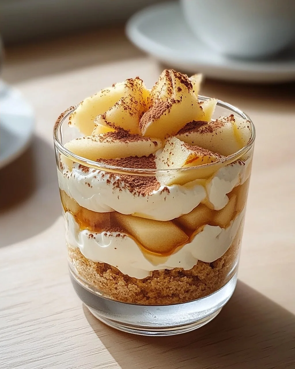 Bratapfel Tiramisu Im Glas