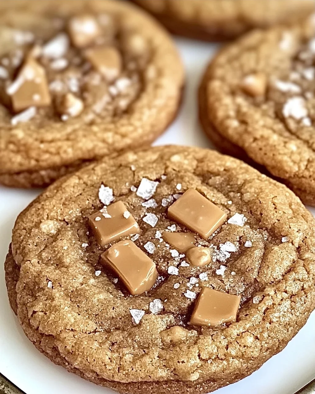 Braune Butter Kaffee Toffee Kekse für Kaffeeliebhaber