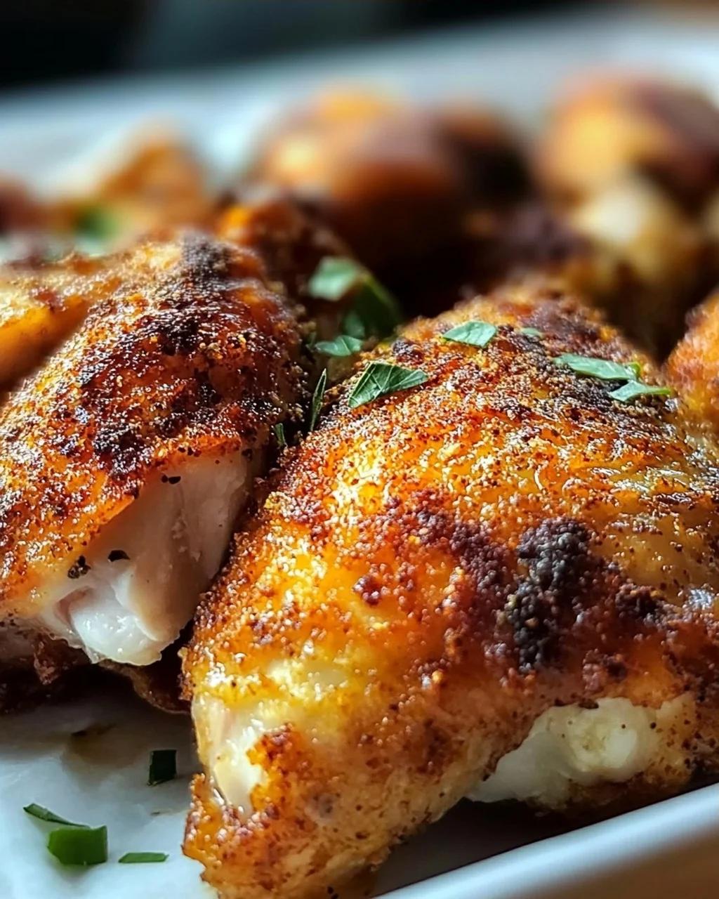 Buttermilch Ofen Gebratenes Hähnchen