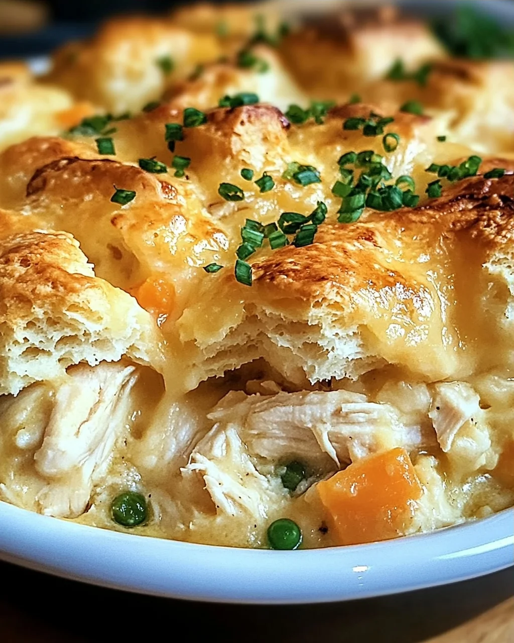 Cheddar-Bay-Hähnchen-Cobbler für gemütliche Abende
