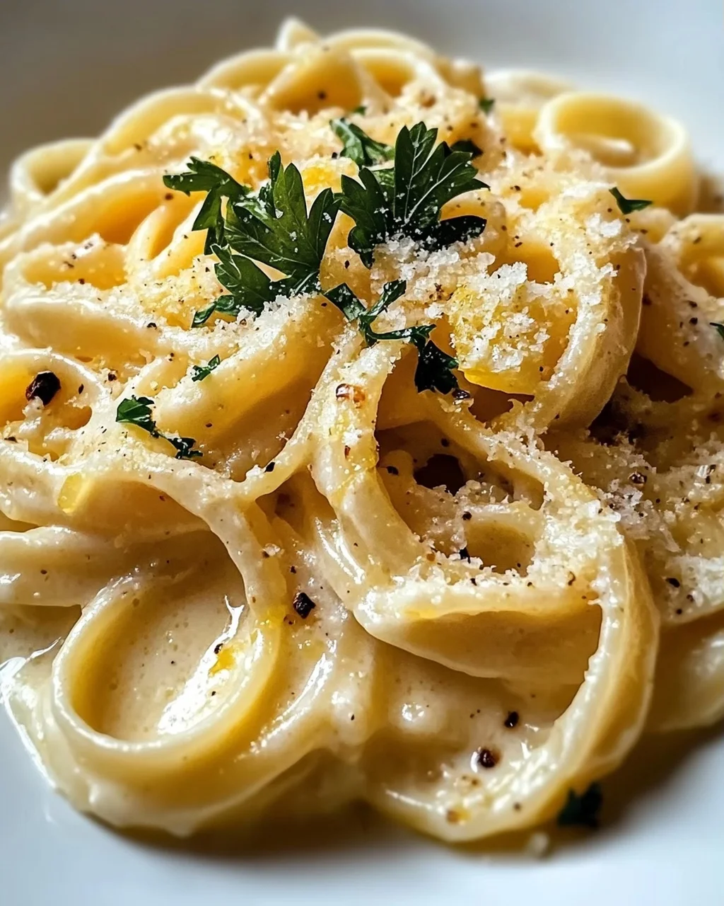 Cremige geröstete Knoblauch-Zitronen-Nudelsauce: Ultimatives Rezept