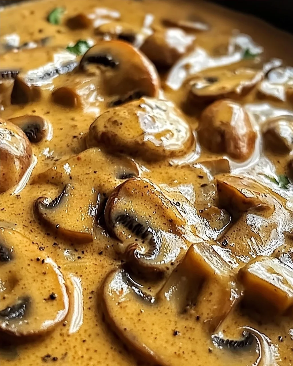 Cremige ungarische Champignon-Paprikasch für Gemütliche Abende