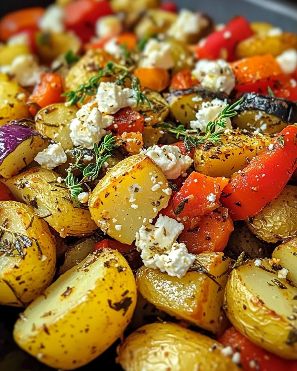 Feta Kartoffeln Ofengemüse
