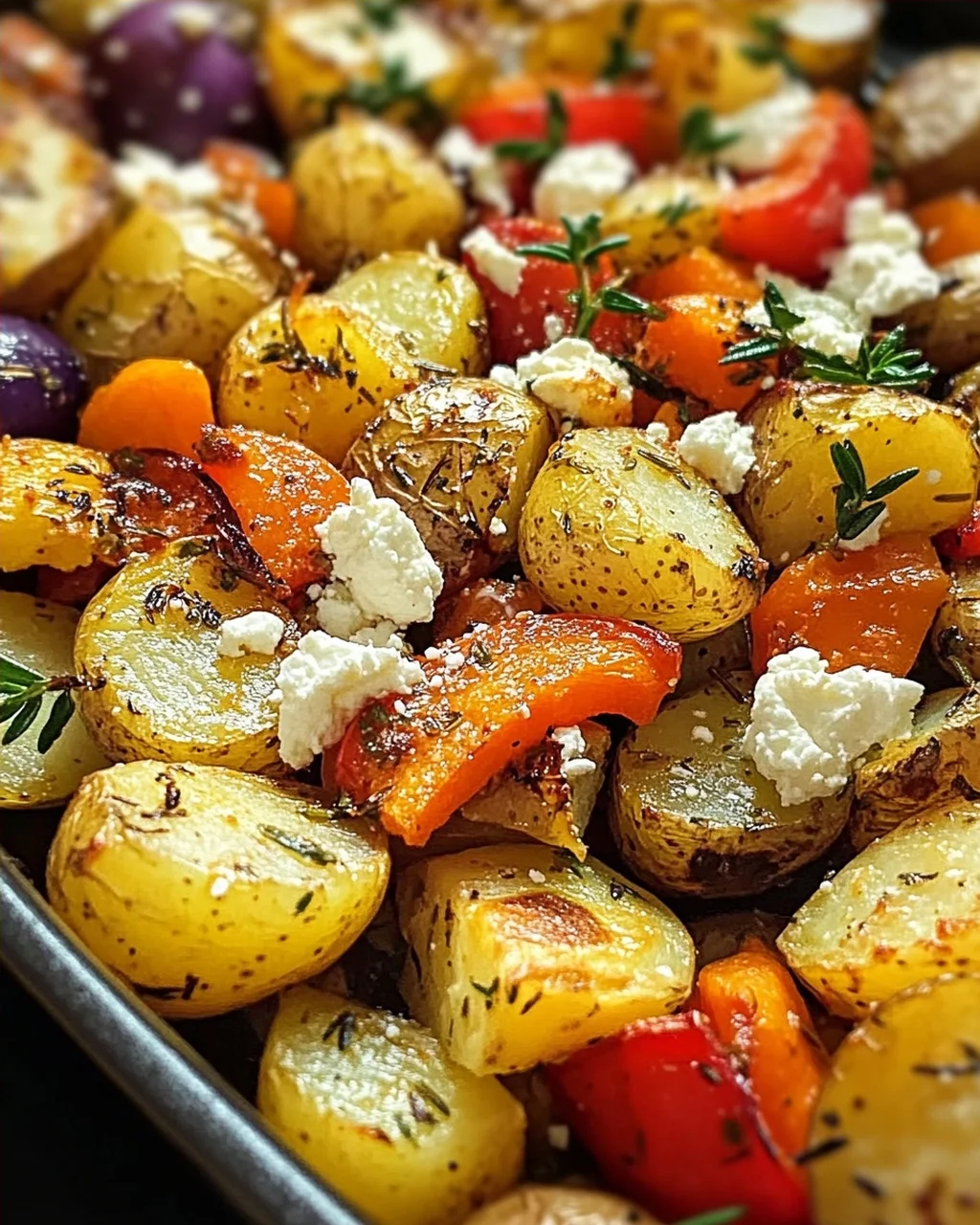 Feta Kartoffeln Ofengemüse