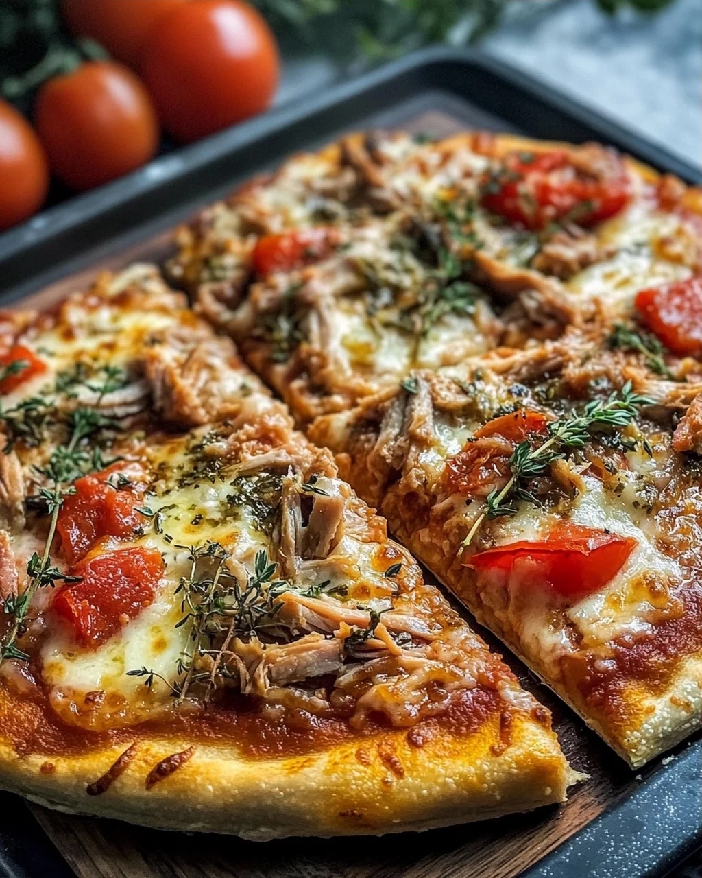 Fitness-Pizza mit Skyr - Proteinreiche Alternative!