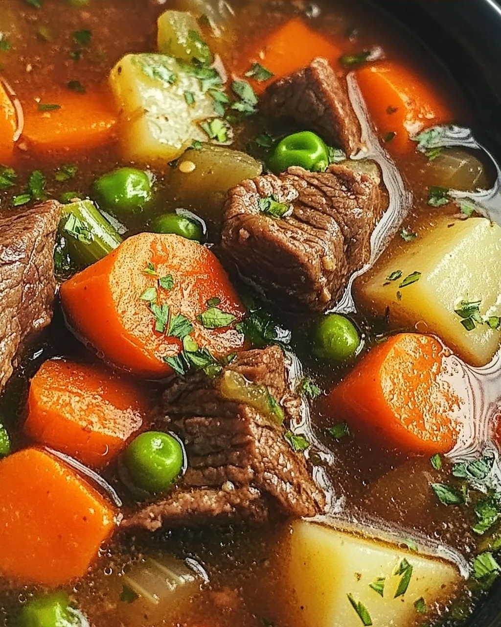 Gemüse Rindfleisch Suppe