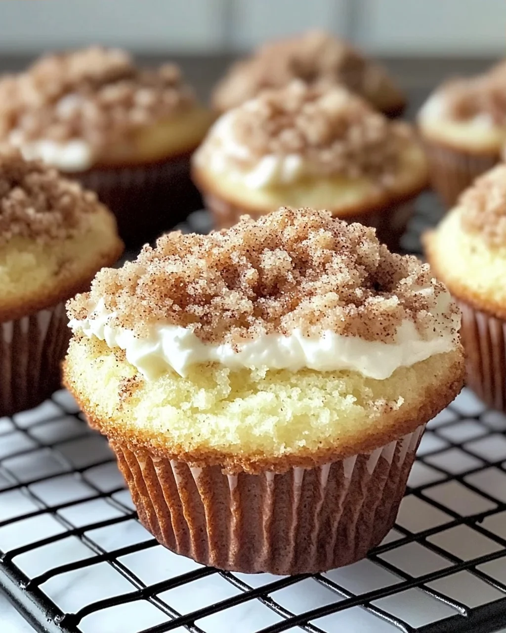 Glutenfreier Kaffee Kuchen mit Cream Cheese Decke
