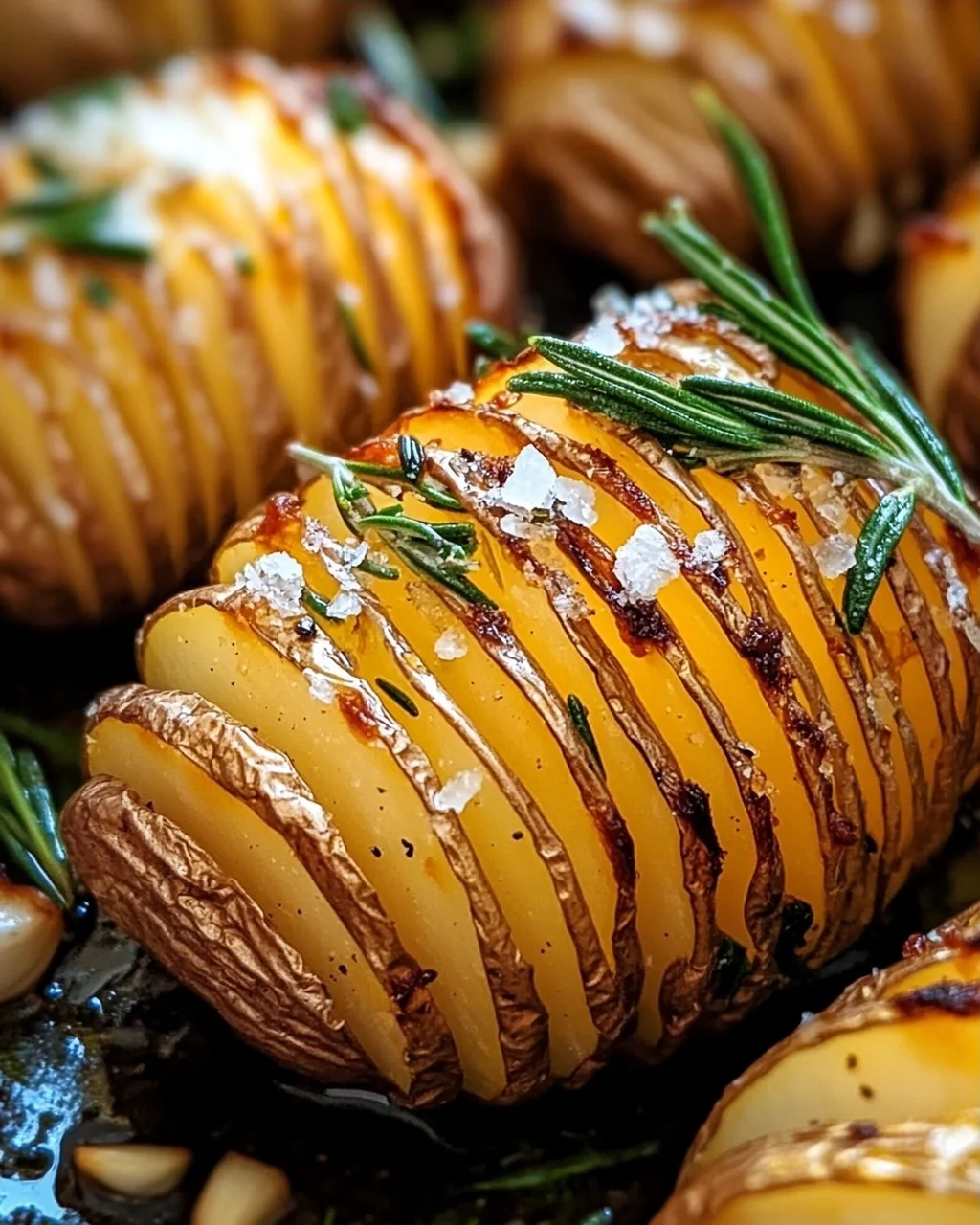 Fächerkartoffeln / Hasselback-Kartoffeln