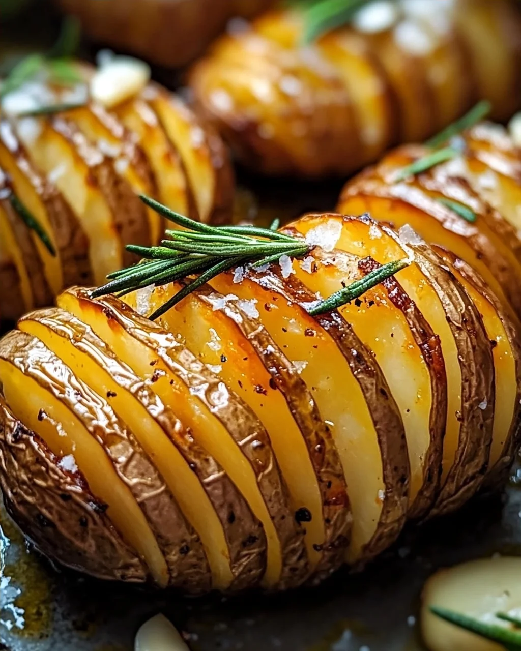 Fächerkartoffeln / Hasselback-Kartoffeln