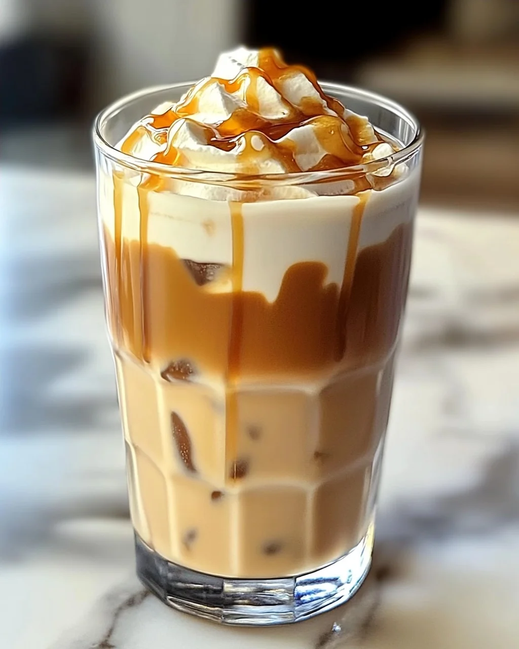 Karamell Mandeldrink Eiskaffee – Schnell und Lecker