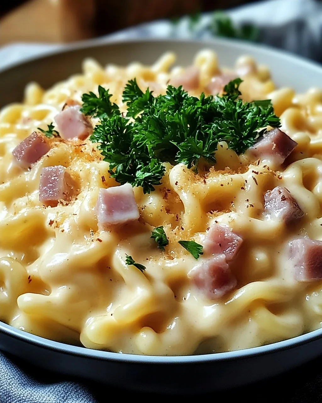 Käse-Schinken-Sahne Spätzle