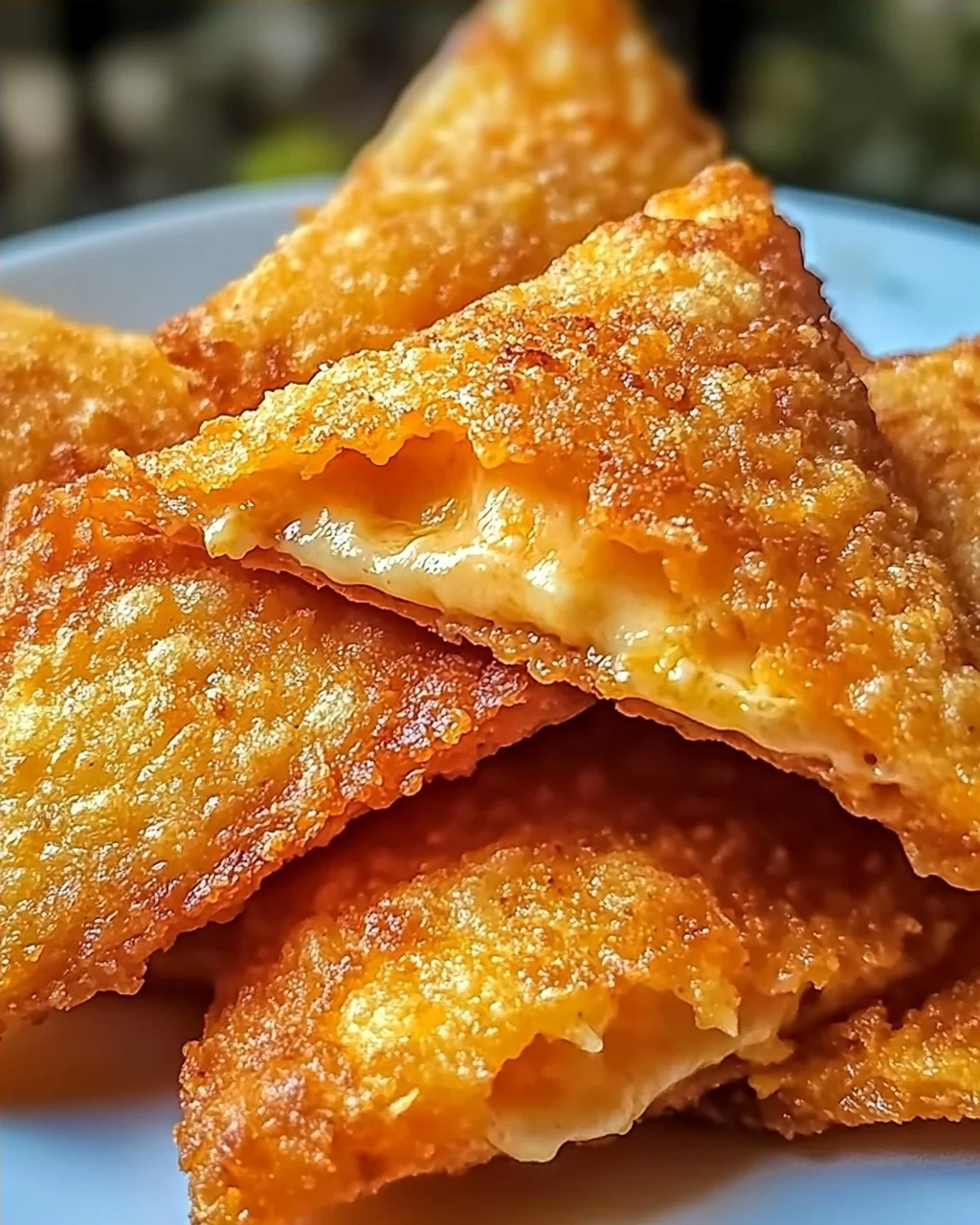 Knirschend frittierte Käse gefüllte Doritos Snacktraum