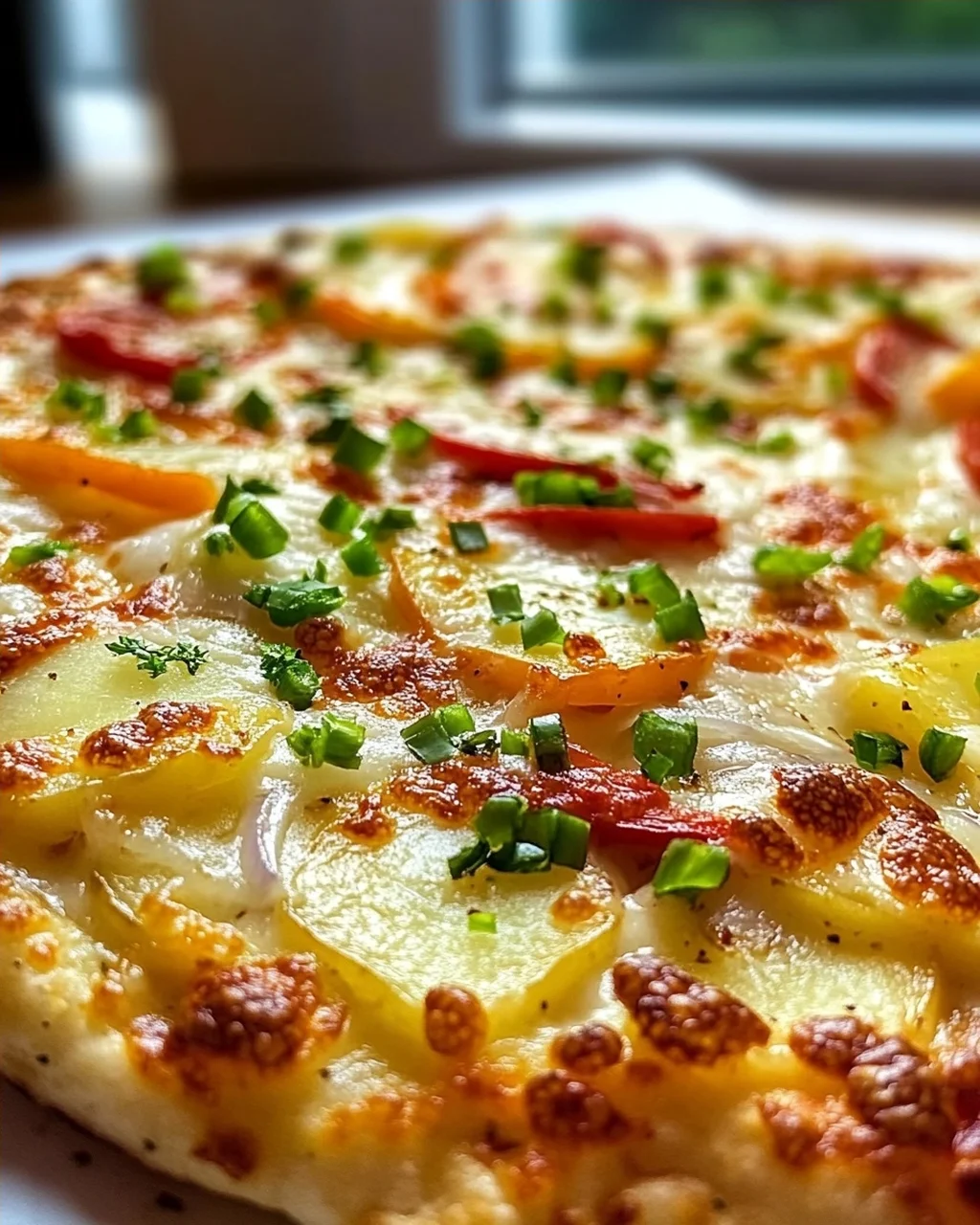 Knusprige Kartoffelpizza vom Blech: Schnell & unglaublich lecker