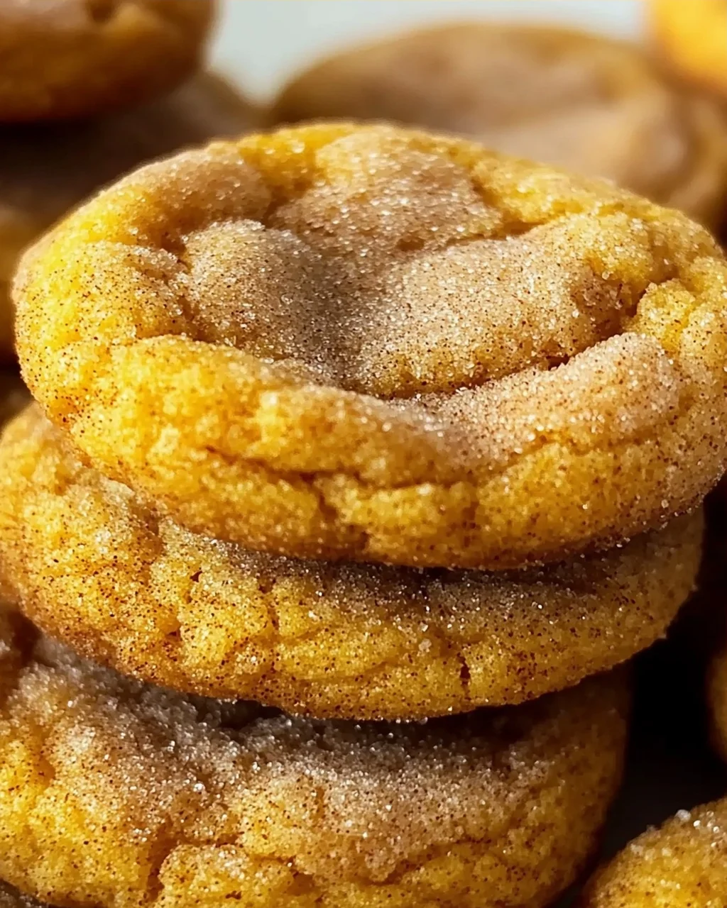Kürbis Snickerdoodle Cookies