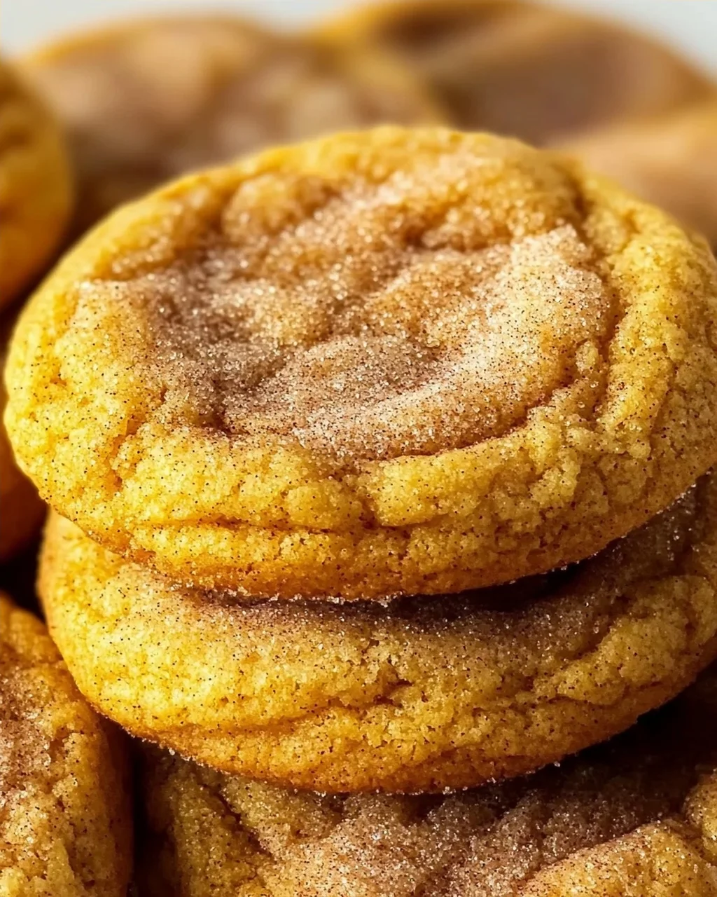 Kürbis Snickerdoodle Cookies