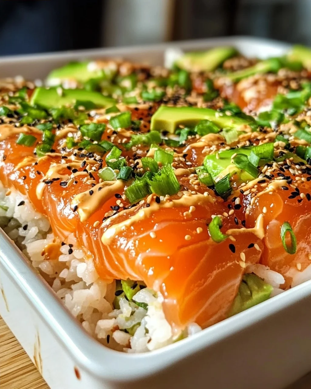 Lachs Sushi Auflauf – Der perfekte Sushi Genuss zuhause