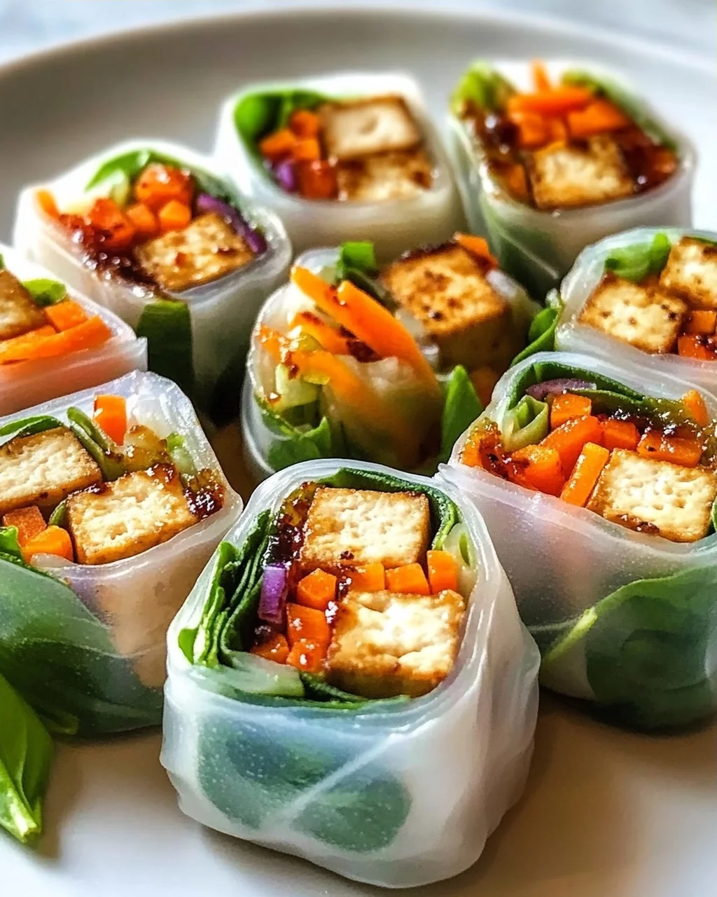 Leckere Tofu-Frühlingsrollen ganz einfach selbst machen