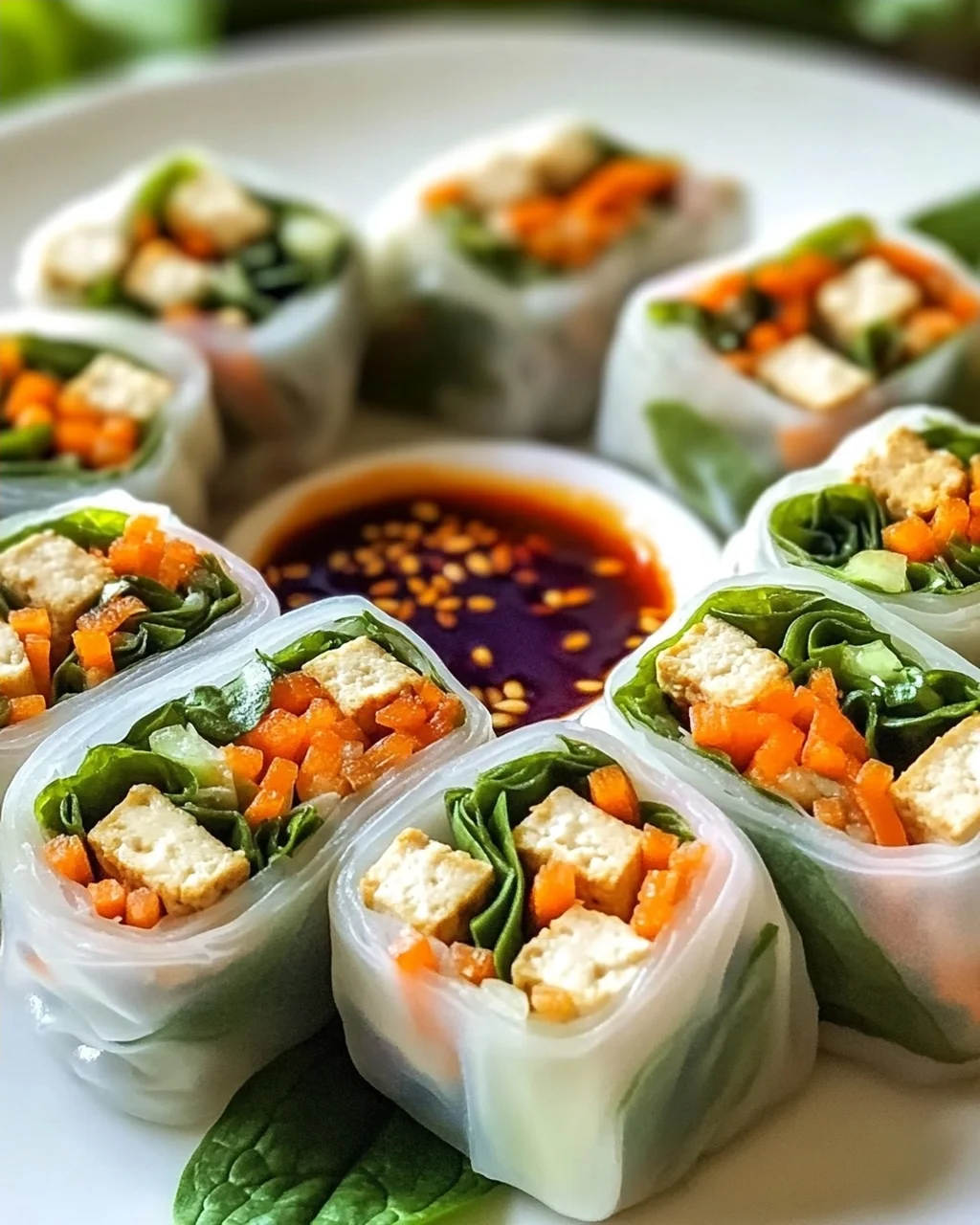Leckere Tofu-Frühlingsrollen ganz einfach selbst machen