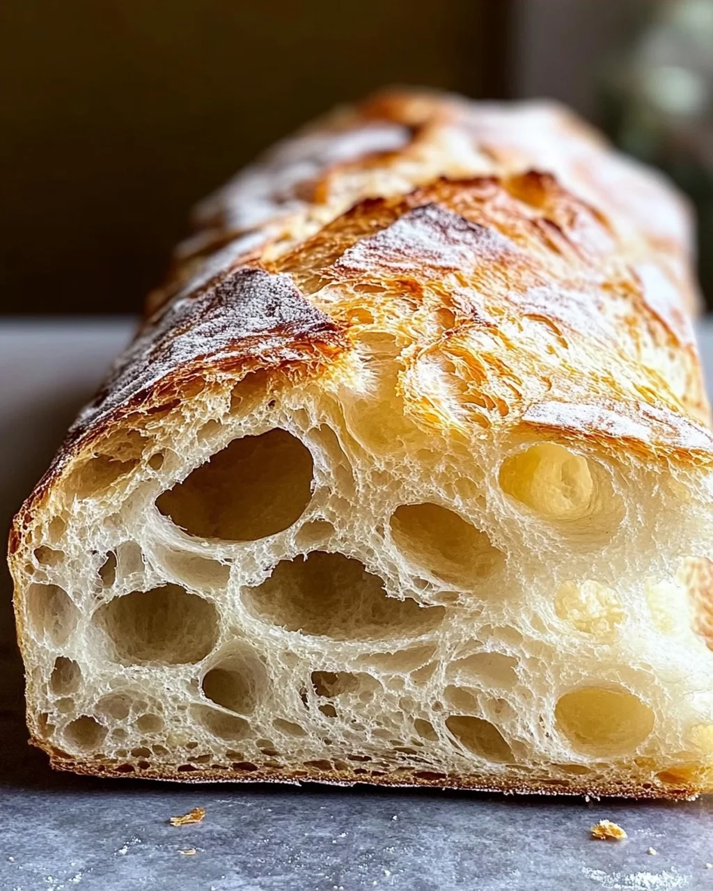 Leckeres Ciabatta-Brot Rezept für frisches Backvergnügen