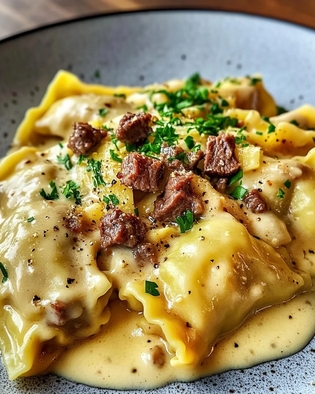 Maultaschen Carbonara