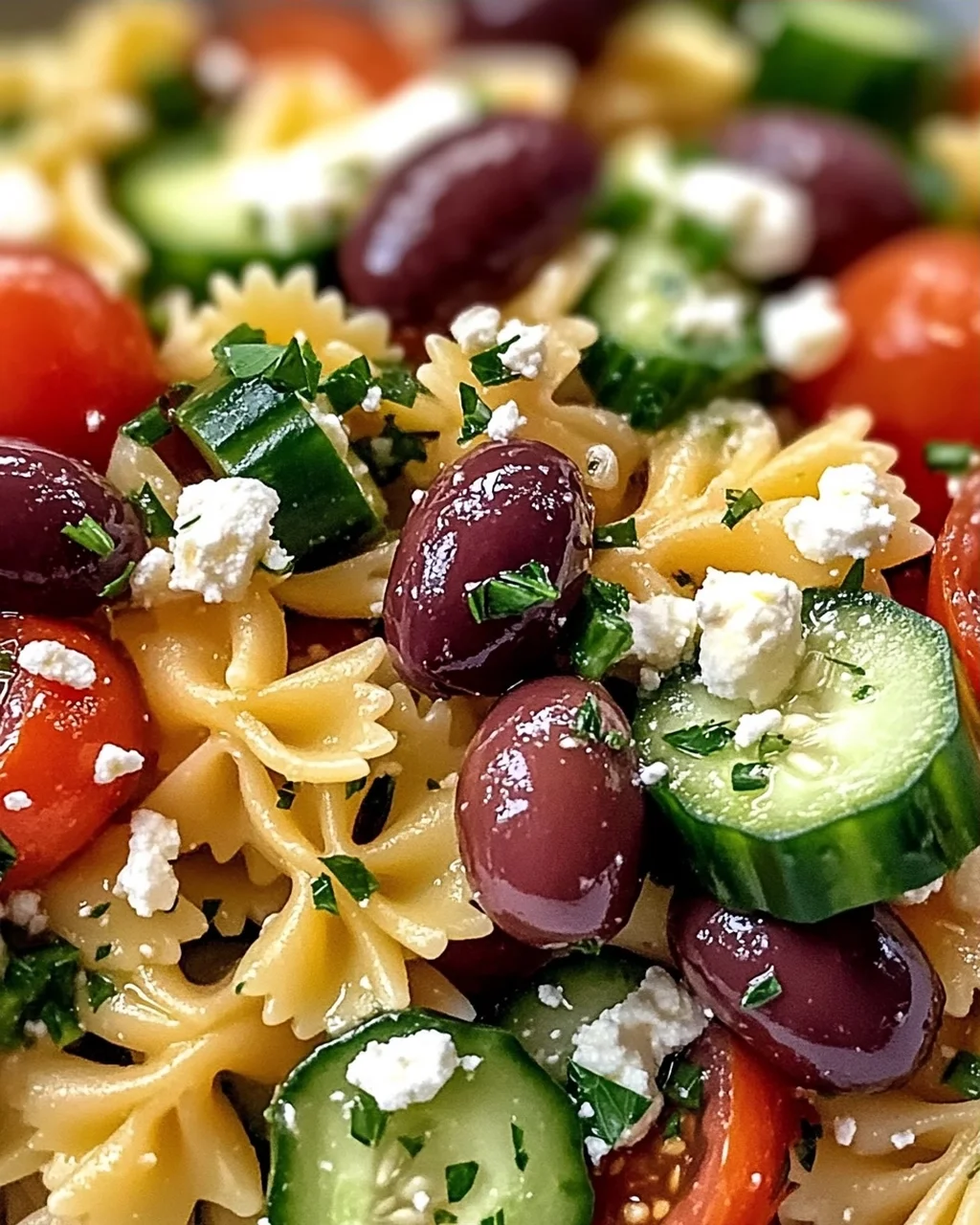 Mittelmeer-Pasta-Salat: Frisch und lecker genießen