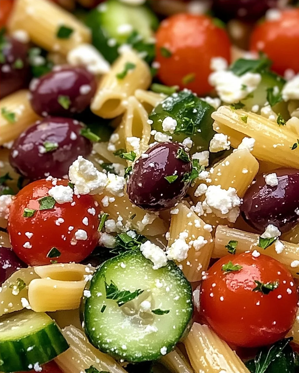 Mittelmeer-Pasta-Salat: Frisch und lecker genießen
