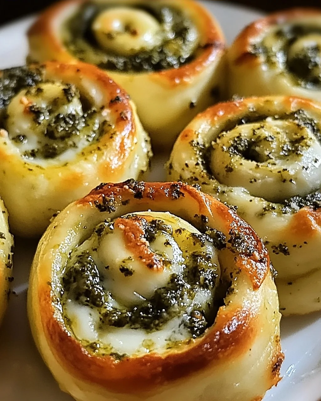 Pizzaschnecken: Pesto, Mozzarella – einfach unwiderstehlich!