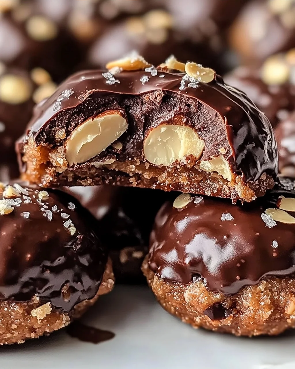 Rocher Plätzchen: Himmlische Nougat Schoko Weihnachtskekse