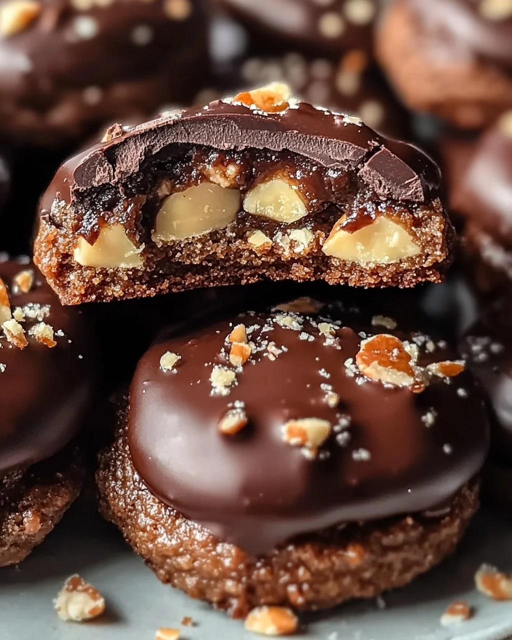 Rocher Plätzchen: Himmlische Nougat Schoko Weihnachtskekse