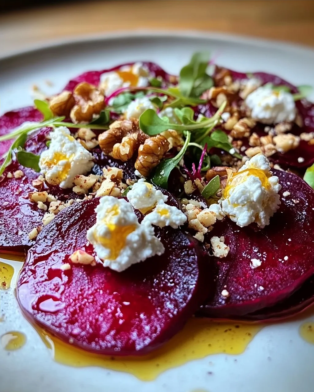 Rote Bete-Carpaccio