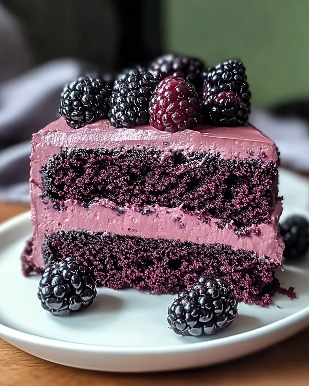 Schwarzbeer-Velvet-Kuchen-Glück für jeden Anlass
