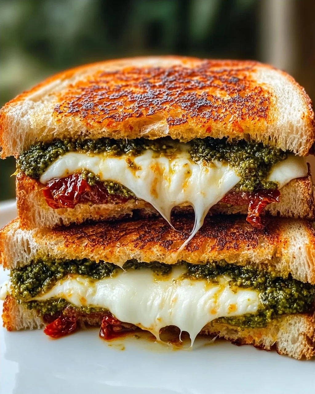 Sonnengetrocknete Tomaten Pesto Grilled Cheese
