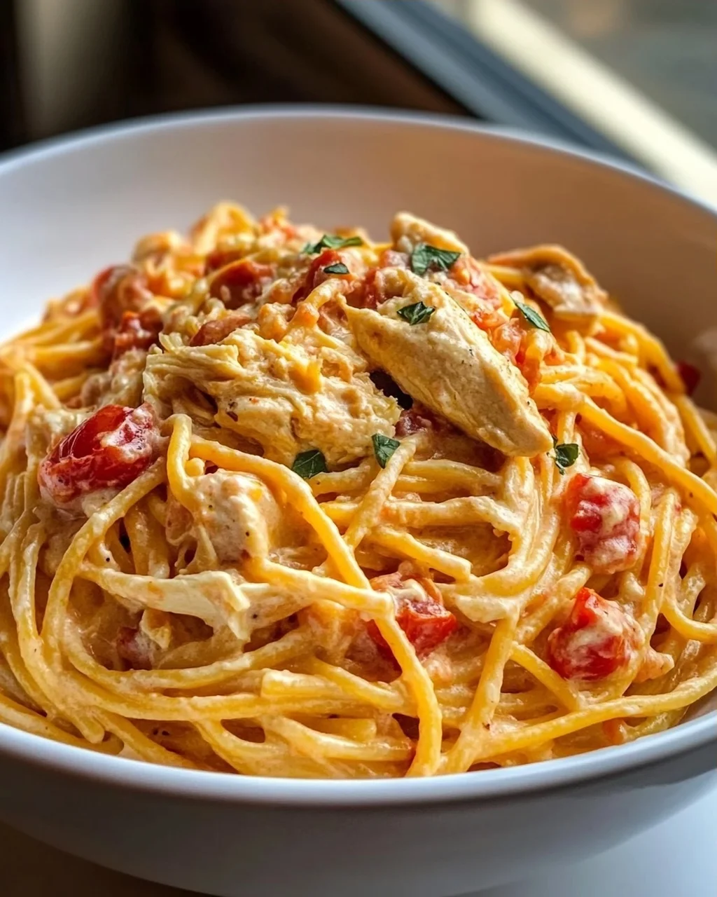 Ultimative Crockpot Hähnchen Spaghetti – Lecker & Einfach!