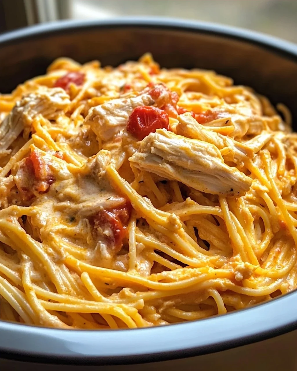 Ultimative Crockpot Hähnchen Spaghetti – Lecker & Einfach!
