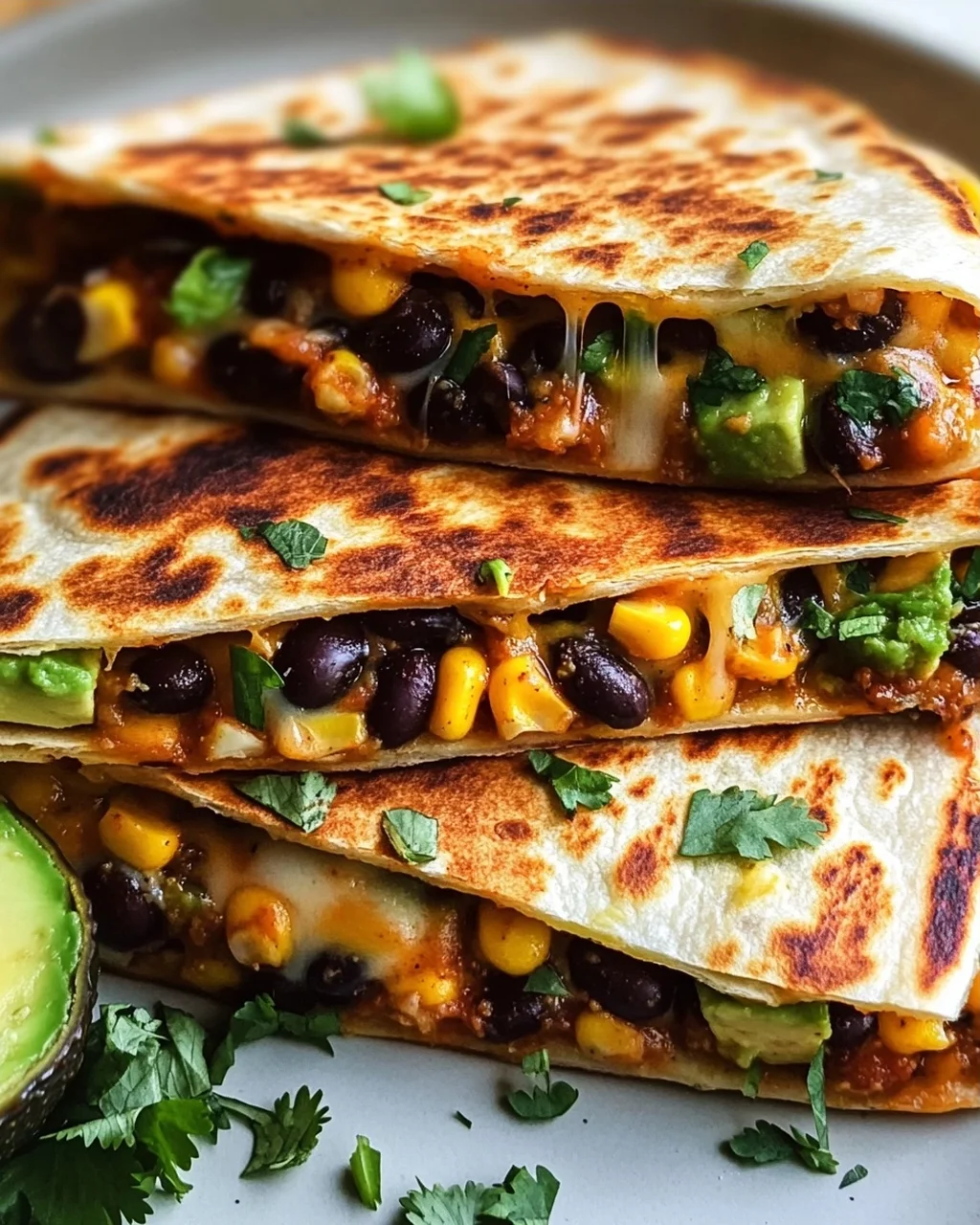 Vegane Quesadillas mit Bohnen & Avocado – Schnell & lecker!