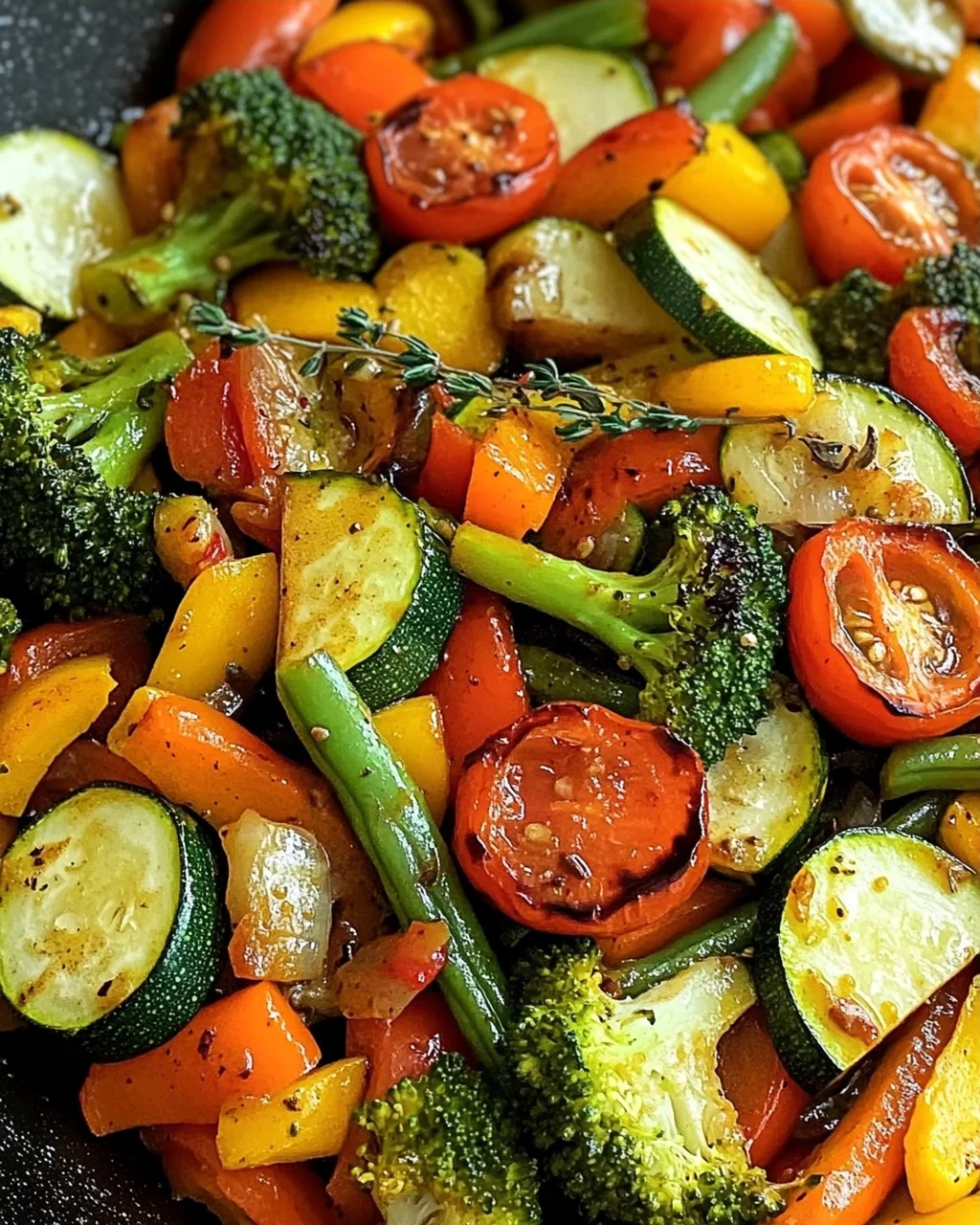 Vegetarische Gemüsepfanne