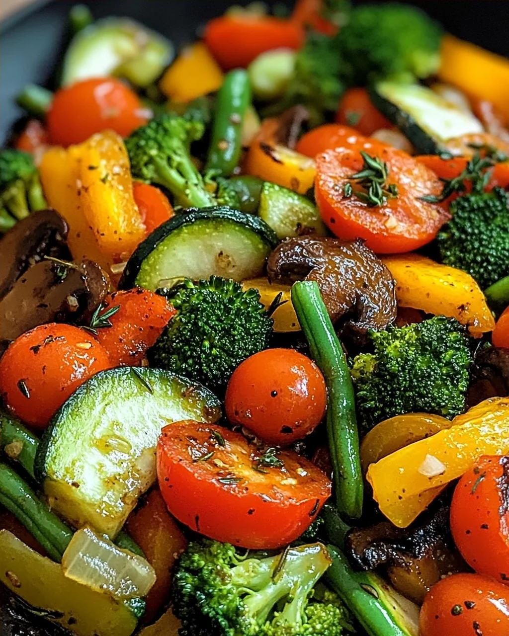 Vegetarische Gemüsepfanne
