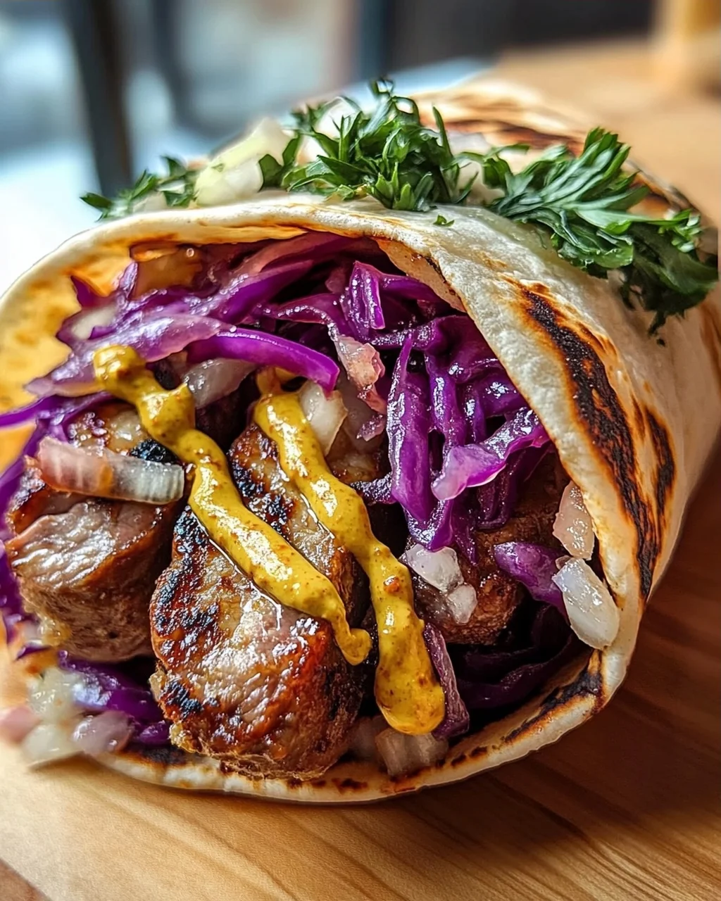 Weihnachtsmarkt Bratwurst Wraps: Dein Wintergenuss!