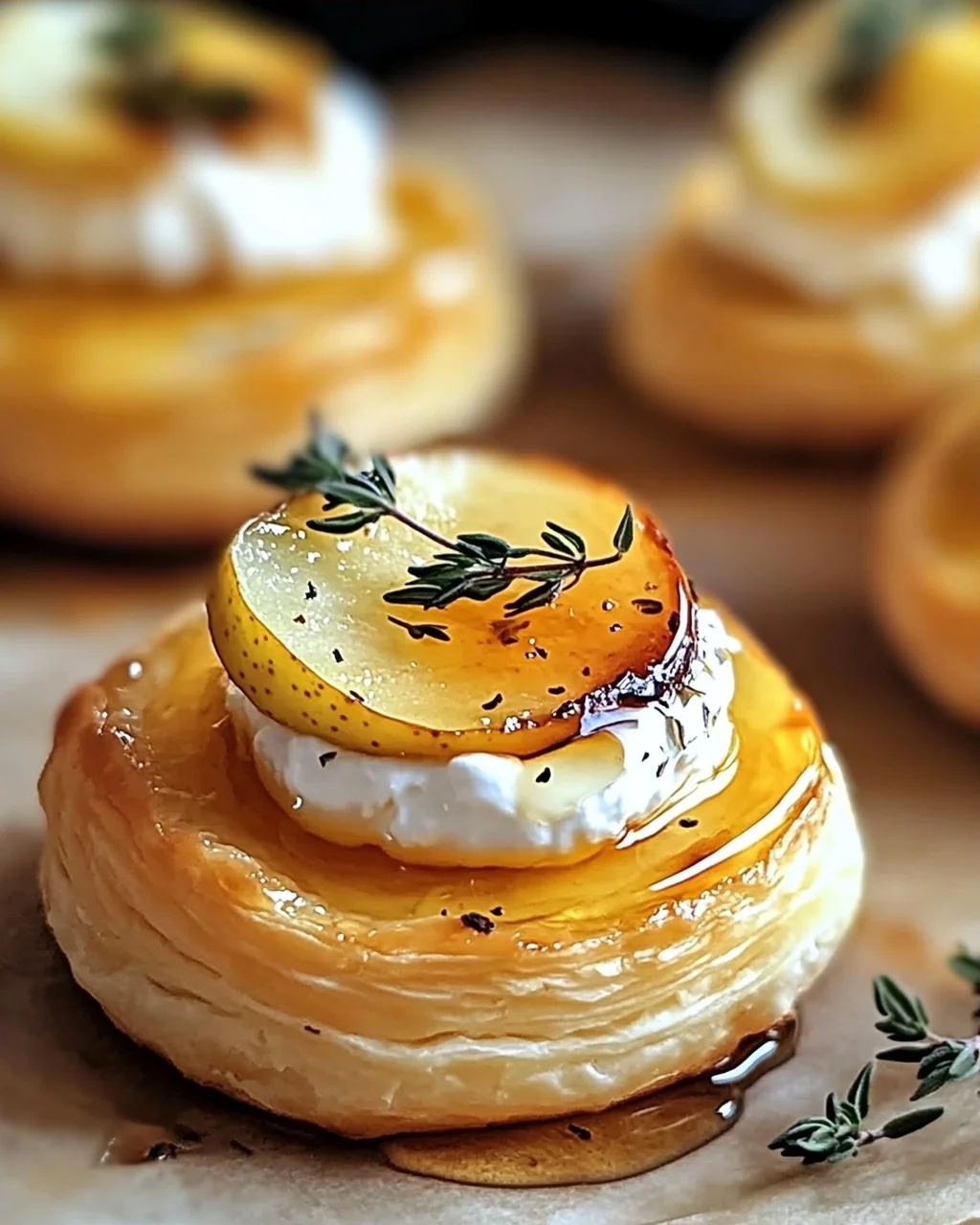 Ziegenkäse und Honig Häppchen für besondere Anlässe