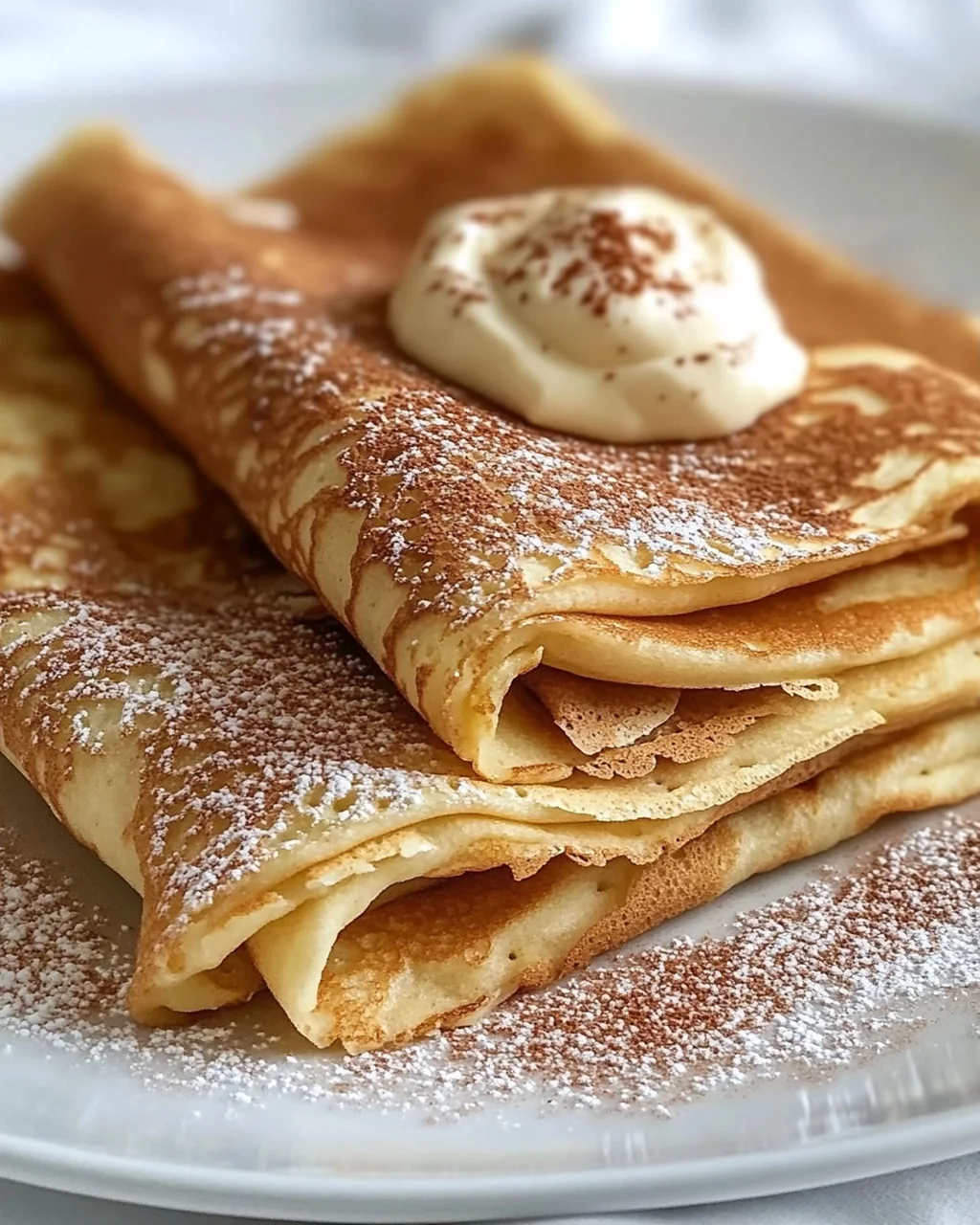 Zimtrollen-Protein-Crêpes