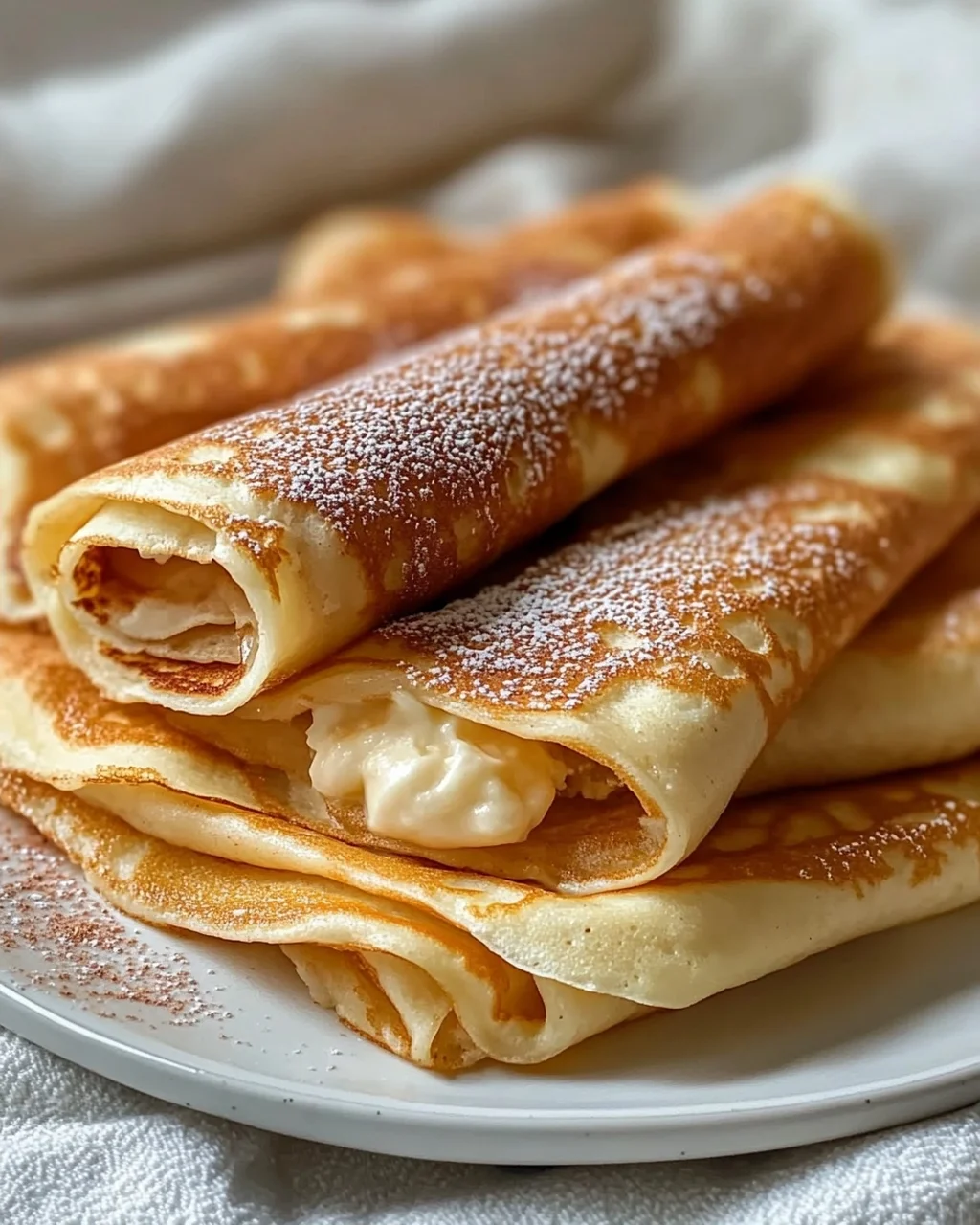 Zimtrollen-Protein-Crêpes