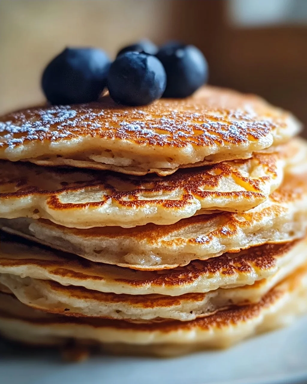 Zuckerfreie Quark Haferflocken Pancakes: Gesund & Einfach